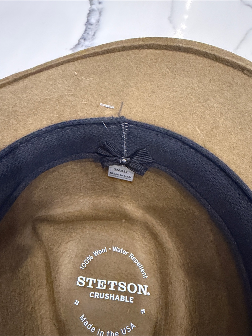 Stetson Bozeman hat light brown - Picture 8 of 8